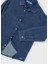 Erkek Çocuk Lacivert Gömlek Denim Uzun Kol 04112 4