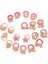 Kızlar Için Saç Aksesuarları Elastique Cheveux Fille Kids Lacos De Cabelo Infantil Yeni Bağlar Bandeau Bebe Fille Rubber Band Kore Renk: 20PCS-W14 (Yurt Dışından) 1