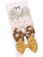 4pcs/set Tatlı Saç Yayları Saç Klipsleri Çocuklar Güzel Bowknot Saç Pimleri Kızlar Için Saç Aksesuarları Baskılı Içi Boş Saç Çeşidi Hediye Renk: 3746-11 (Yurt Dışından) 1