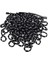 60PCS/LOT Renkli Elastik Saç Bandı Lastik Bantlar Çocuklar Için At Kuyruğu Desteği Heirties Headrope Çocuklar Saç Aksesuarları: 3857-3 (Yurt Dışından) 1