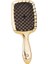 1pcs Hava Yastık Tarak Altın Saç Tarak Saç Fırçası Masajı Anti-Statik Içi Boş Islak Kıvırcık Saç Fırçaları Salon Saç Araç. (Yurt Dışından) 1