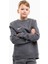 Y Nk Flc PARK20 Crew Gri Genç Erkek Sweatshirt CW6904-071 1