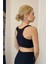 Kadın Spor Yüzücü Sırtı Crop Top Büstiyer 4