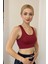 Kadın Spor Yüzücü Sırtı Crop Top Büstiyer 3