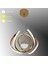 Kupa Toplu Gold LED Avize 1