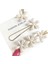 Yeni Moda 3/4pcs Set Set Inci Saç Klipsi Kadınlar Için Kore Saçkopu Geometrik Kristal Saç Ettes Kız Saç Aksesuarları Saç Türü Renk: Set 10 (Yurt Dışından) 1