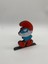 Renkli Şirin Baba Masa Üstü Figürü, 3D Baskı, Mavi 2
