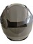 Güneş Vizörlü Açık Motosiklet Kaskı (Parlak Gri) 7