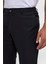 Siyah Slim Armürlü Jogger Pantolon 4