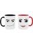Roblox Man Woman Kupa Bardak 2'li Set Çift Kupaları Roblox Face Mug 5