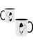 Kedi Kupa Bardak Cat Mug Yaratıcı Bardak Siyah Beyaz Kupa 1