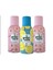 3'lü Aerosol Sprey Kolonya 3x150 ml - 2xSakura+Limon 1