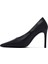Kadın Siyah Ince Topuklu Deri Stiletto 25AFD162218 4