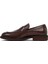 Erkek Kahverengi Deri Casual Loafer 25WFD605718 2