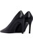 Kadın Siyah Ince Topuklu Deri Stiletto 25AFD162218 6