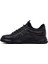 Erkek Siyah Bağcıklı Kalın Tabanlı Deri Casual Sneaker 25WFD676618 2