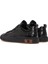 Erkek Siyah Bağcıklı Deri Sneaker 25WFD693418 5
