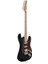 SECT-250BK Elektro Gitar Hss - Siyah Set(Anfi-Softcase-Askı-Tel-Kablo-Pena) 5