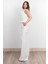 Tencel Kumaş Hafifliği Degaje Yaka Detay ve Bol Paça Pantolon Takım 1227 5