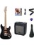 SECT-250BK Elektro Gitar Hss - Siyah Set(Anfi-Softcase-Askı-Tel-Kablo-Pena) 1