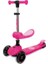 Jelly 2in1 3tekerlekli Işıklı Katlanabilir Oturaklı Çocuk Scooter 1