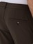 Erkek Haki Slim Fit Beli Bağcıklı Esnek Klasik Pantolon 50310507-VR027 6