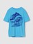 Erkek Çocuk Açık Mavi Grafik Baskılı T-Shirt 2