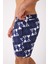 Desenli Erkek Deniz Yüzme Şortu Fileli Cepli DMN105003 4