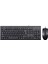 A4 TECH KM-72620D USB Q Trk Optic Mouse Siyah Multimedya Klavye - Mouse Set 1