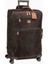 Brıc's Life Trolley 71 cm Oliva Deri Detaylı, Wildleder Görünümlü Yumuşak Kabuklu Valiz 1