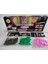 Loombands Dıy Toys Eğitici Takı Bileklik Yapma Seti(600 adet karışık renkli lastik içerir) 7