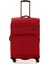 Lüx Kumaş Kabin Boy Valiz V117 - Bordo 1