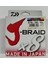 Jbraid 8b 300 mt Multicolor Ip Misina 0,16 mm 1