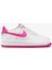 Air Force 1 SS25 (Gs) Unisex White Leather Shoes Beyaz Pembe Deri Spor Ayakkabı FV5948-102 3