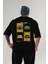 Car Club Arka Baskılı Oversize T-Shirt Erkek Kadın %100 Pamuk Bisiklet Yaka Tişort 1