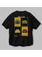Car Club Arka Baskılı Oversize T-Shirt Erkek Kadın %100 Pamuk Bisiklet Yaka Tişort 3