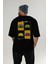 Car Club Arka Baskılı Oversize T-Shirt Erkek Kadın %100 Pamuk Bisiklet Yaka Tişort 5
