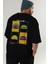 Car Club Arka Baskılı Oversize T-Shirt Erkek Kadın %100 Pamuk Bisiklet Yaka Tişort 8