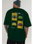 Car Club Arka Baskılı Oversize T-Shirt Erkek Kadın %100 Pamuk Bisiklet Yaka Tişort 6