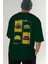 Car Club Arka Baskılı Oversize T-Shirt Erkek Kadın %100 Pamuk Bisiklet Yaka Tişort 7