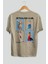 Mythology Club 2 Arka Baskılı Oversize T-Shirt Erkek Kadın %100 Pamuk Bisiklet Yaka Tişort 2