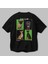 Dog Club Arka Baskılı Oversize T-Shirt Erkek Kadın %100 Pamuk Bisiklet Yaka Tişort 3
