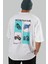 Motorcycle Club Arka Baskılı Oversize T-Shirt Erkek Kadın %100 Pamuk Bisiklet Yaka Tişort 6