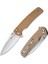 Sachse Flipper & Button Lock & Thumb Stud Knife Micarta Handle Çakı 2