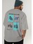Motorcycle Club Arka Baskılı Oversize T-Shirt Erkek Kadın %100 Pamuk Bisiklet Yaka Tişort 7
