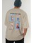 Mythology Club 2 Arka Baskılı Oversize T-Shirt Erkek Kadın %100 Pamuk Bisiklet Yaka Tişort 6