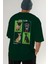 Dog Club Arka Baskılı Oversize T-Shirt Erkek Kadın %100 Pamuk Bisiklet Yaka Tişort 7