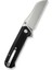 Draxor Flipper & Thumb Stud Knife G10 Black Handle Çakı 3