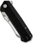 Draxor Flipper & Thumb Stud Knife G10 Black Handle Çakı 5