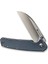 Awassi Flipper & Thumb Stud Knife Blue G10 Handle Çakı 4